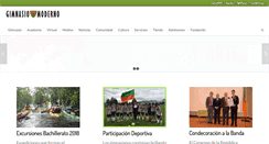 Desktop Screenshot of gimnasiomoderno.edu.co